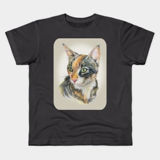 Domestic Cat/Kitten "Daisy" Kids T-Shirt
